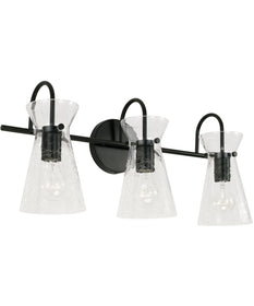 Mila 3-Light Vanity Matte Black
