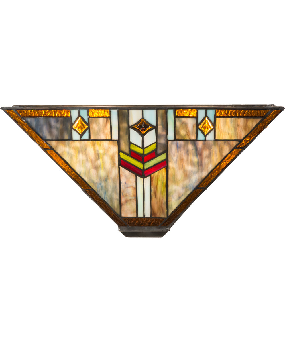 16"W Prairie Wheat Wall Sconce