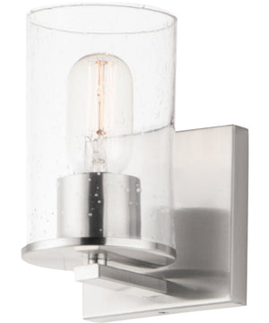 Sleek 1-Light Bath Vanity Satin Nickel