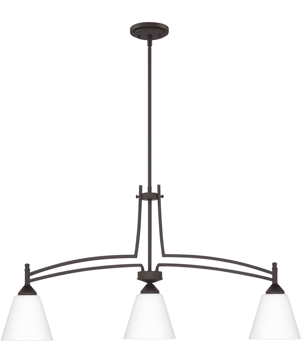 Billingsley 3-light Island Light Old Bronze