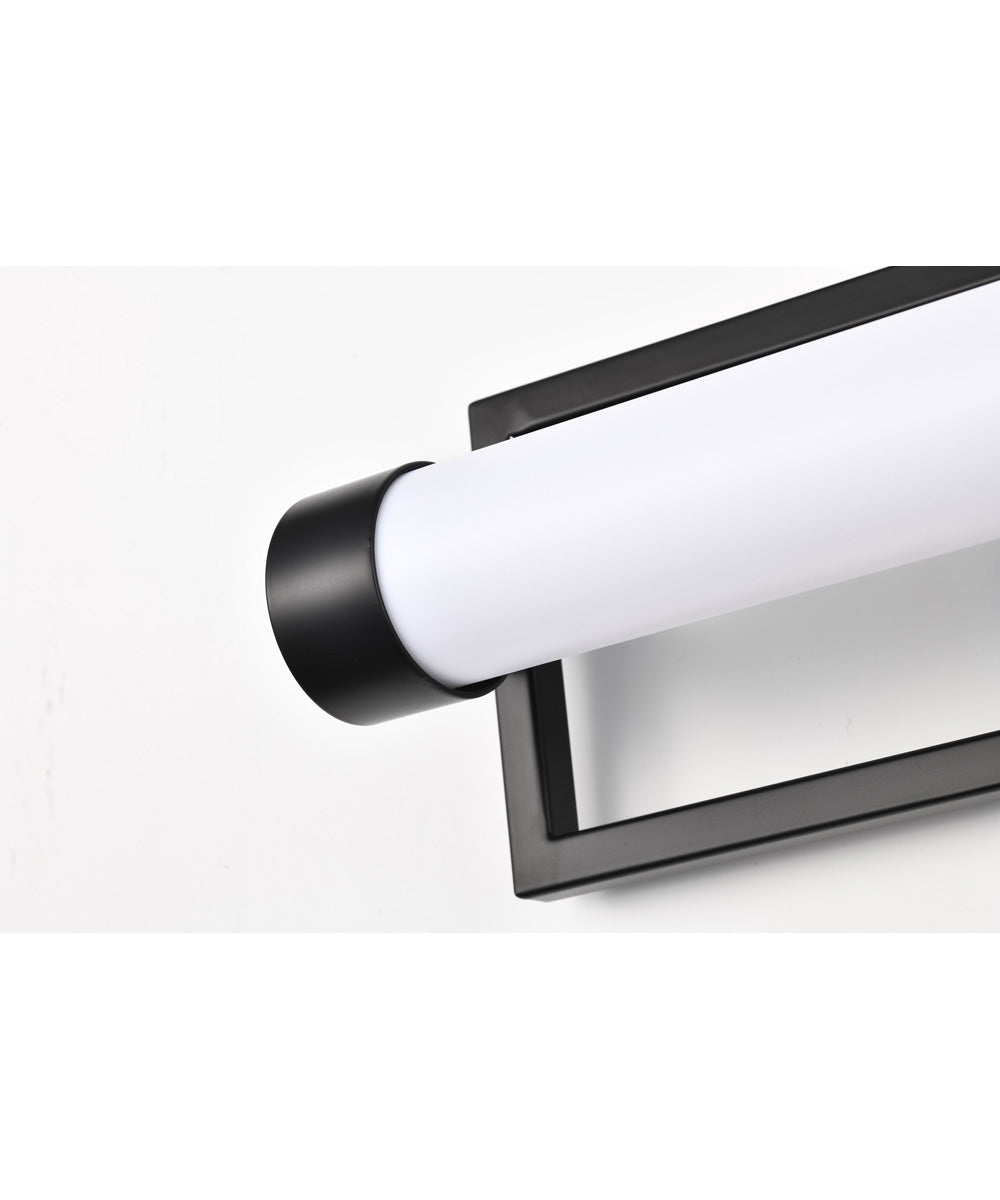 Canal  Vanity & Wall Matte Black