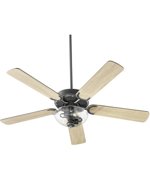 52" Virtue 2-light LED Ceiling Fan Matte Black