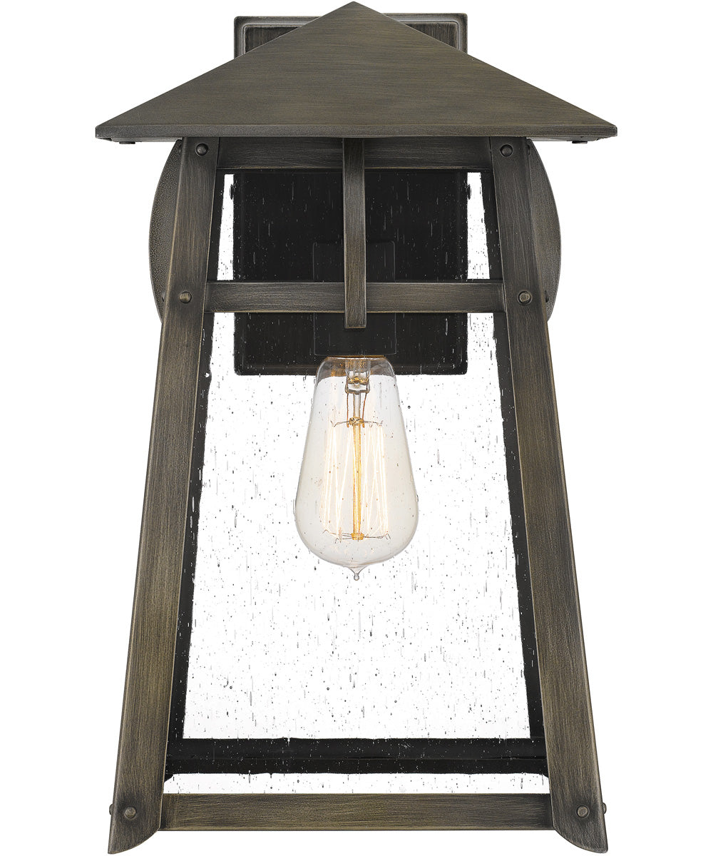 Merle Large 1-light Outdoor Wall Light  Coastal Armour Aluminum Burnished Bronze