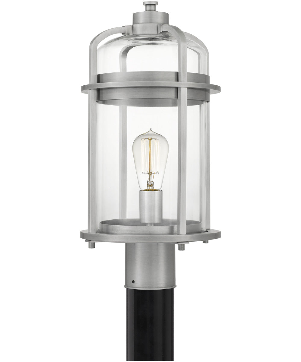 Carrington Large 1-light Outdoor Post Light Industrial Aluminum