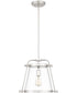 Cardiff Small 1-light Mini Pendant Polished Nickel