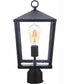 Olsen 1-Light Outdoor Post Mount Midnight