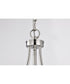 Amado 1-Light Pendant Polished Nickel