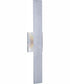 Rens 1-Light Outdoor Wall Lantern Brushed Aluminum