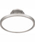 Outskirts Medium Semi Flush Mount Brushed Nickel