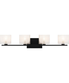 Westcap Extra Large 4-light Bath Light Matte Black