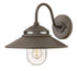 12"H Atwell 1-Light Small Outdoor Wall Light in Oil Rubbed Bronze