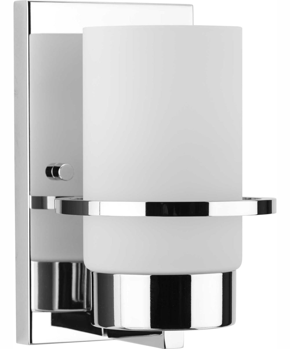 Reiss 1-Light Modern Farmhouse Vanity Light Polished Chrome