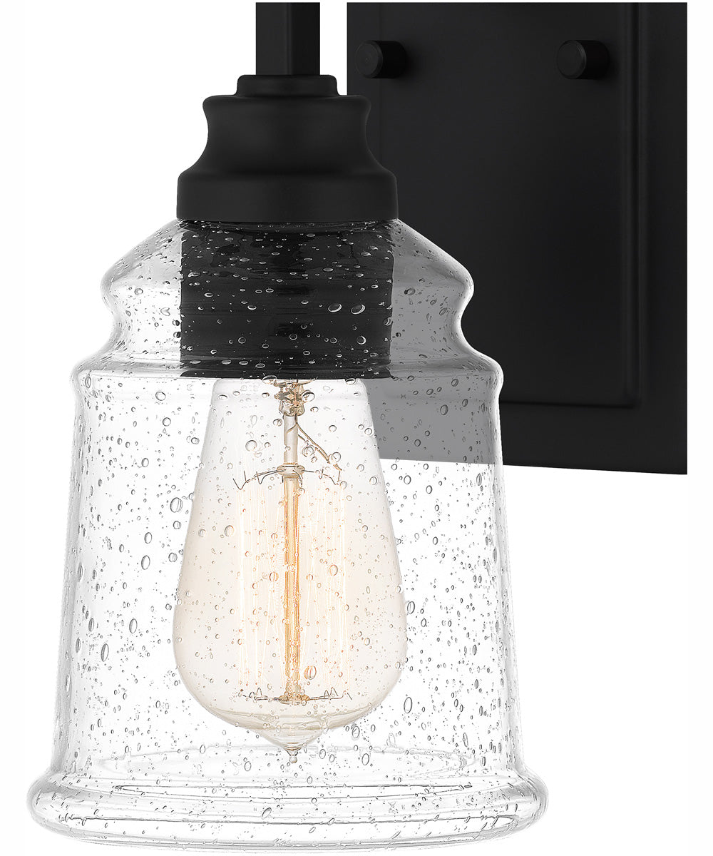 McIntire Small 1-light Wall Sconce Matte Black