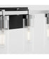 Kilbey 4-light Bath Vanity Light Matte Black