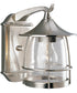 Prairie 1-Light Medium Wall Lantern Brushed Nickel