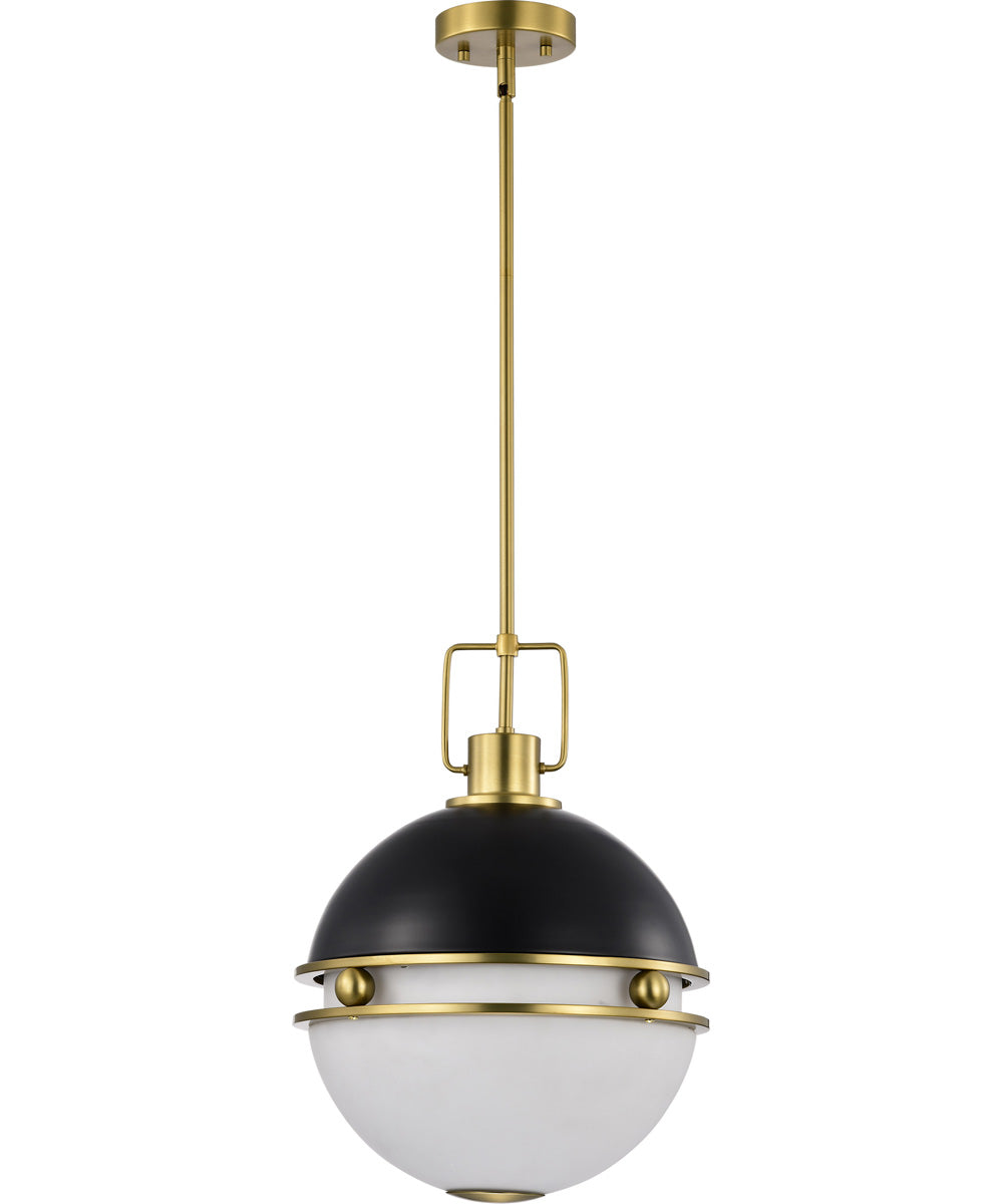 Everton 2-Light Pendant Matte Black