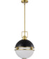 Everton 2-Light Pendant Matte Black