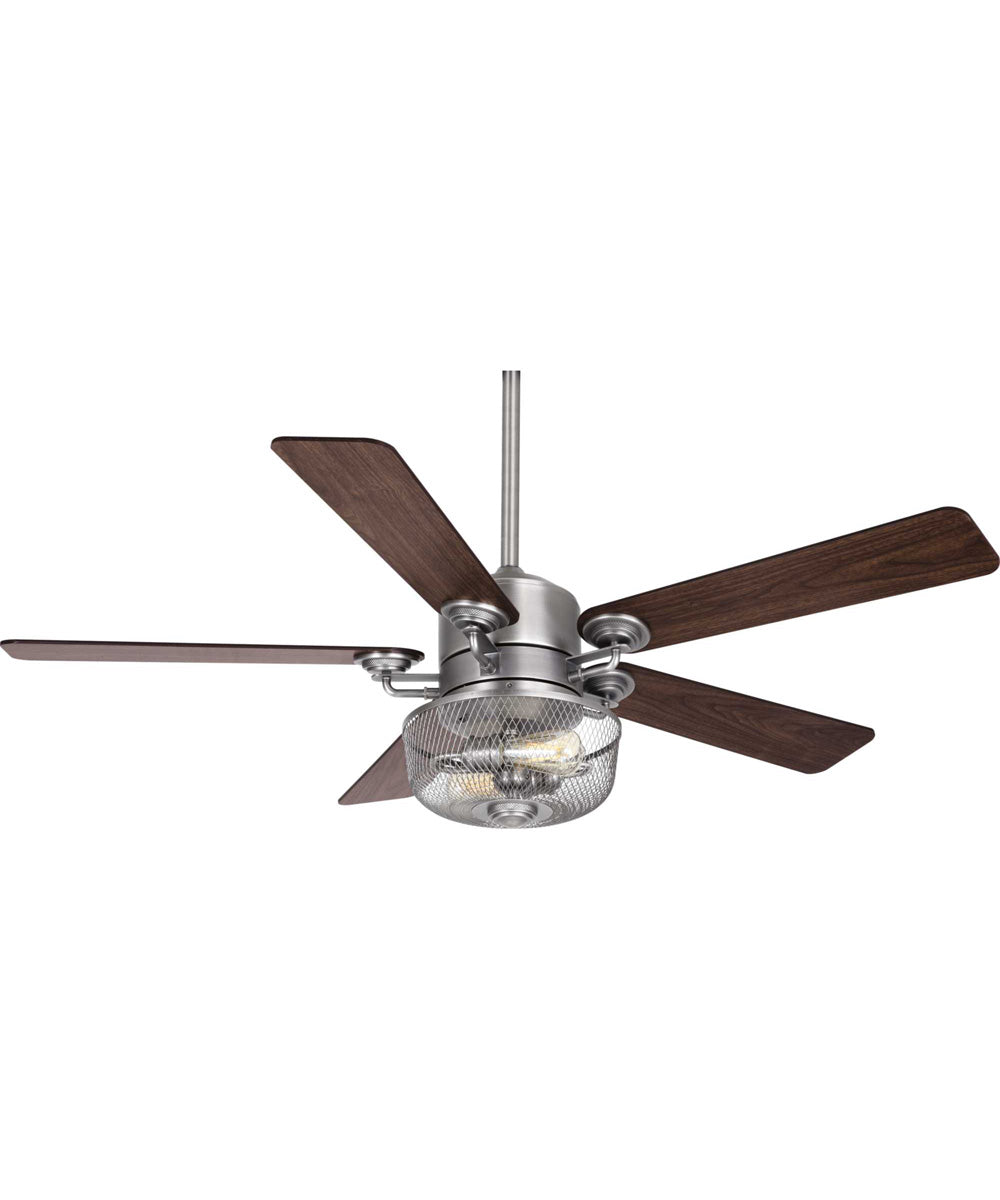 Greer 54" 5-Blade Ceiling Fan Antique Nickel