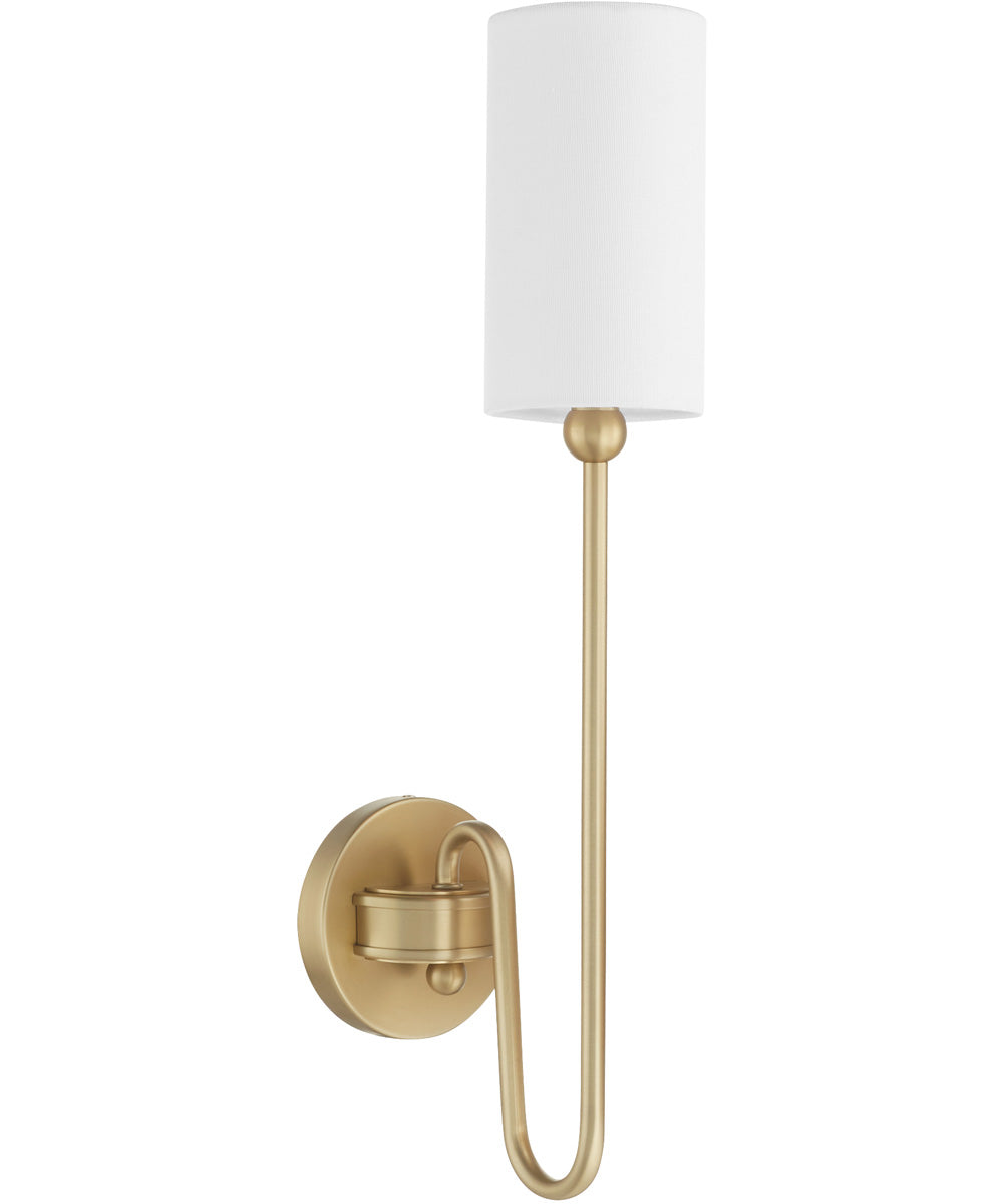 Tamara Day's Charlotte 1-light Wall Mount Light Fixture Aged Brass