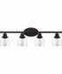 Caverly Extra Large 4-light Bath Light Bronze