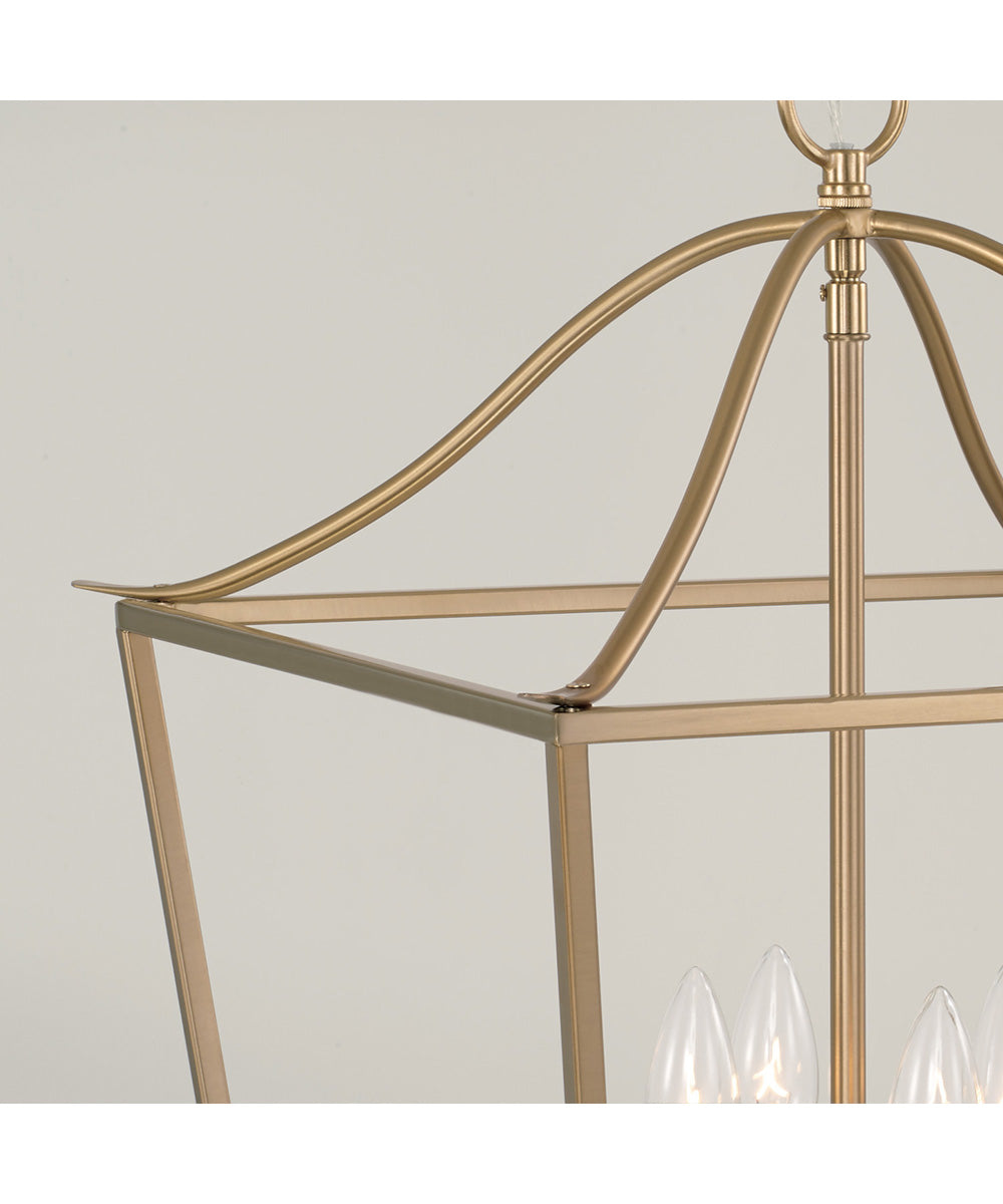 Grady 4-Light Foyer Matte Brass
