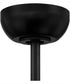 52" Trevor 1-Light Ceiling Fan Flat Black