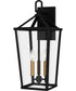 Hull Large 3-light Outdoor Wall Light  Coastal Armour Aluminum Matte Black
