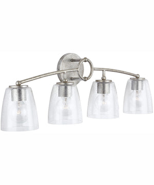 Oran 4-Light Vanity Antique Silver
