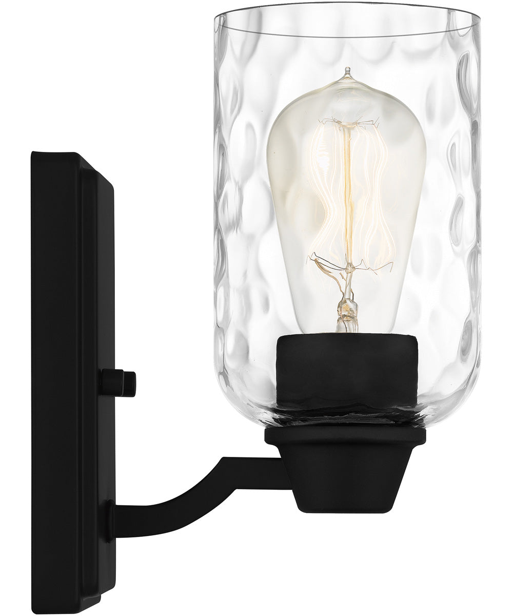Acacia Small 1-light Wall Sconce Matte Black