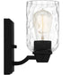 Acacia Small 1-light Wall Sconce Matte Black