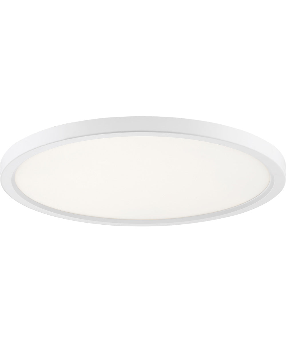 Outskirts  Flush Mount White Lustre