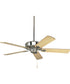 AirPro Performance 52" 5-Blade Ceiling Fan Brushed Nickel