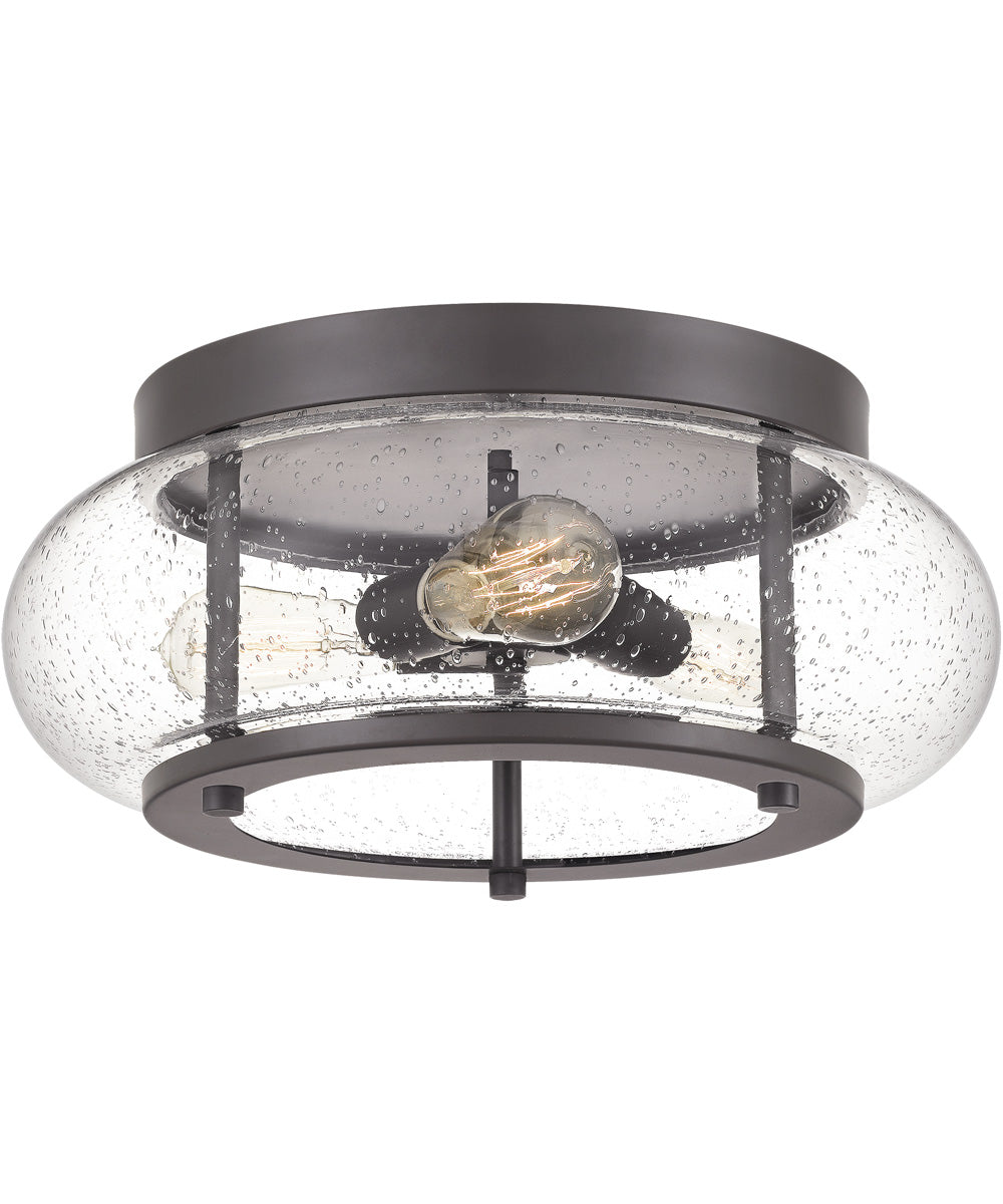 Trilogy 3-light Flush Mount Old Bronze