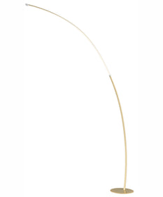 Monita 1-Light Led Arch Lamp Gold