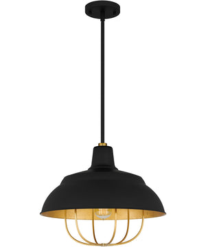 Darmody 1-light Pendant Matte Black