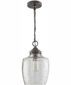 Stoney 1-Light Pendant Dark Pewter