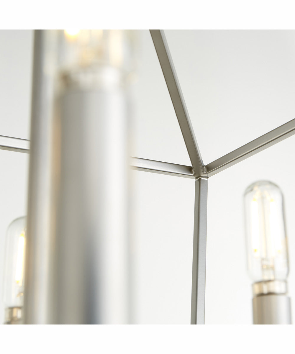 Gabriel 6-light Nook Chandelier Classic Nickel