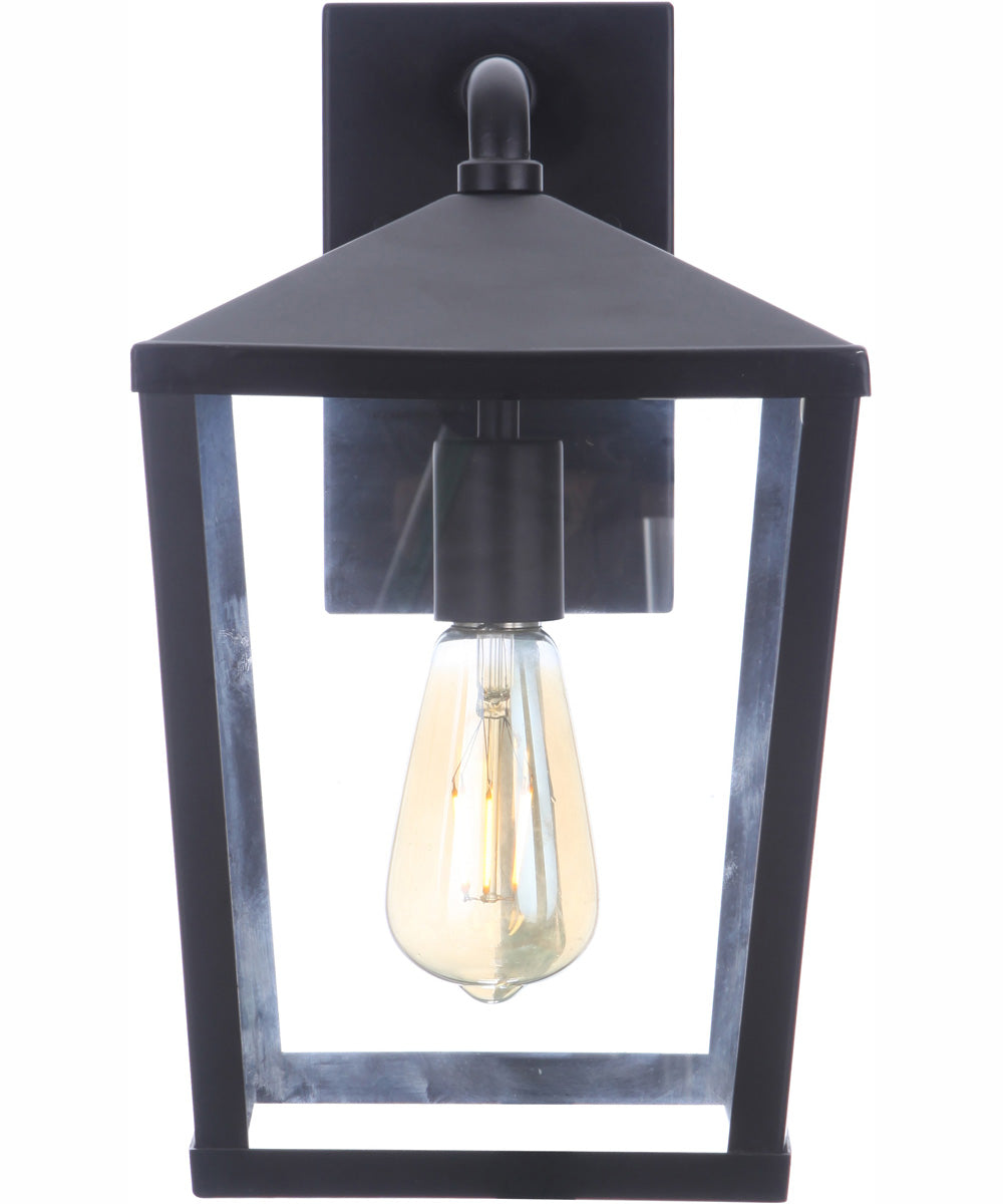 Olsen 1-Light Outdoor Wall Lantern Midnight