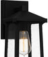 Satterfield Small 1-light Outdoor Wall Light  Coastal Armour Matte Black