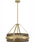 Gadsen 4-light Pendant Champagne Gold