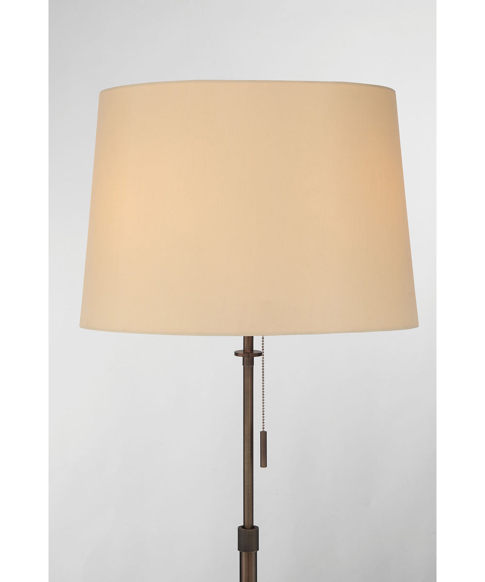 X3 3-Light  Floor Lamp Bronze/Copper Shade