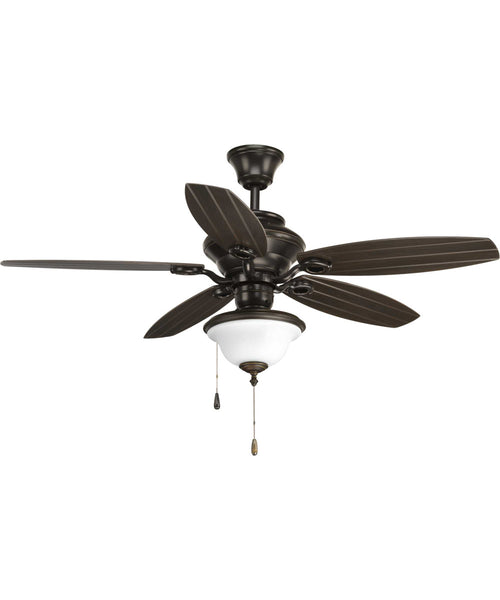 Progress Lighting AirPro 2-Light Indoor/Outdoor Ceiling Fan Light ...