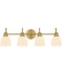 Hinton Extra Large 4-light Bath Light Aged Brass