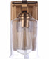 Romero 1-Light Wall Sconce Satin Brass