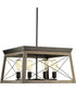 Briarwood 4-Light Coastal Chandelier Light Antique Bronze