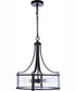 Elliot 5-Light Pendant Flat Black