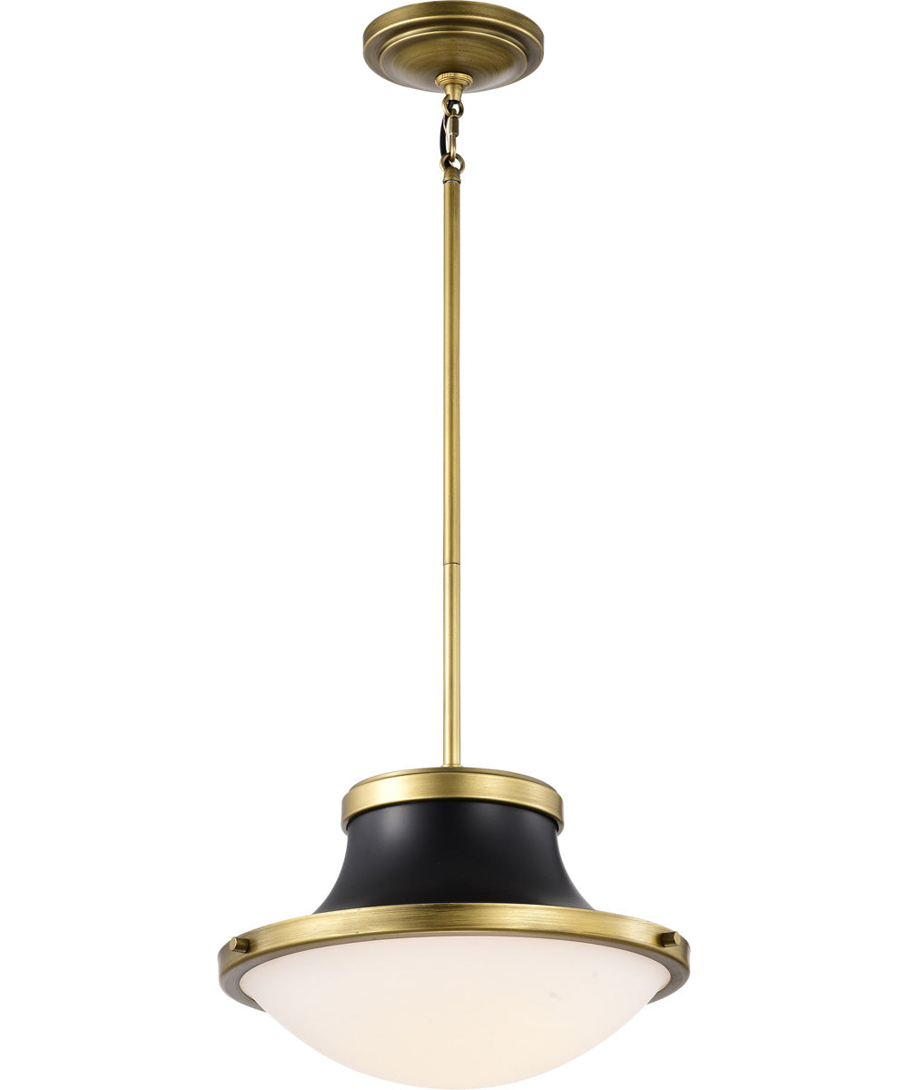 Lafayette 1-Light Pendant Matte Black