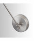 Profile 1-Light Plug In Sconce Brushed Nickel, 5"W