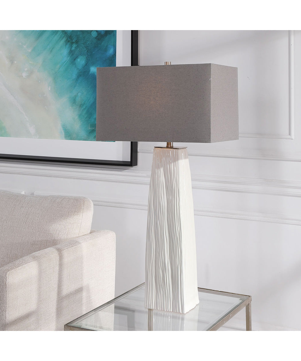 Sycamore White Table Lamp