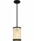 Syrah Small 1-light Mini Pendant Matte Black